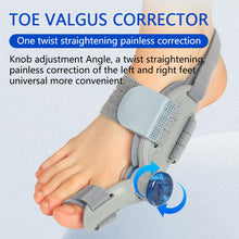 Bunion Corrector With Adjustable Knob, Big Toe Separator, Adult Toe Valgus Corrector