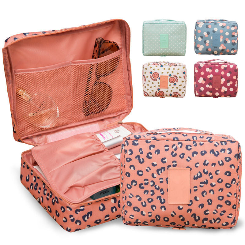 Lady Grace Premium Portable Travel Makeup Cosmetic Bags Organizer Multifunction Case for Women
