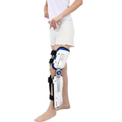 Plastic Knee Brace Support Leg Knee Ankle Foot Limiter Fixed Support Trainer Rehabilitation Training