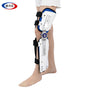 Plastic Knee Brace Support Leg Knee Ankle Foot Limiter Fixed Support Trainer Rehabilitation Training