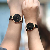 Hot Models Couple Watches A Pair Of Fashionable And Simple Brand-name Watches Women's Mesh Strap Watches Men's Watch
