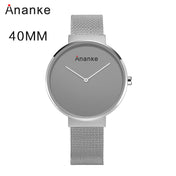Hot Models Couple Watches A Pair Of Fashionable And Simple Brand-name Watches Women's Mesh Strap Watches Men's Watch