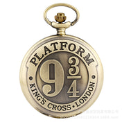 Harry Potter 9 3/4 Platform  Big Pocket Watches