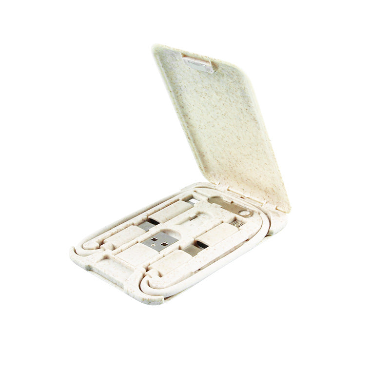 Multifunctional Travel Survival Card All-in-One Data Cable