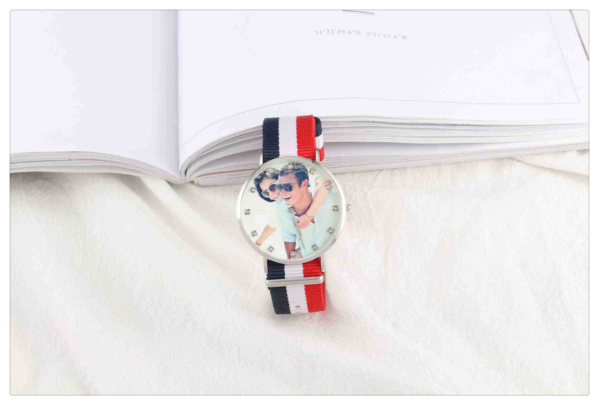 Personalized Trends Customized Pictures UFO Nylon Watches Explosion Models Watches