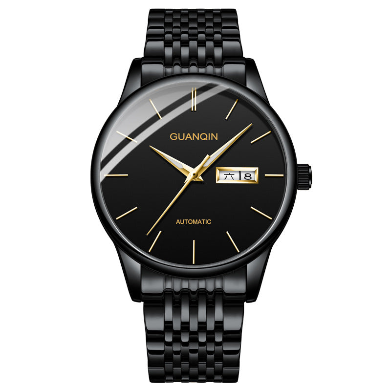 Crown watch watches men's mechanical watches, full automatic steel watch, men's waterproof day