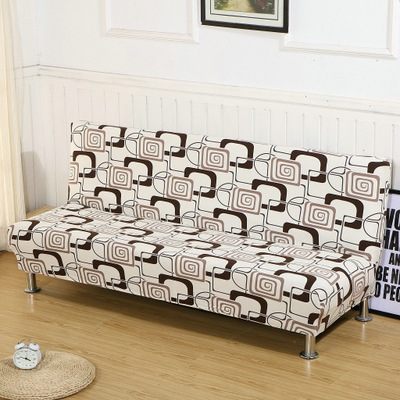 Design and color sofa cover sand towel cover full package armless folding sofa bed universal cover sofa cushion