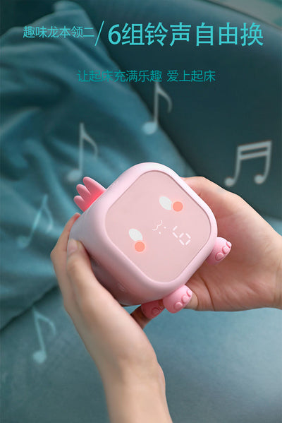 Fun Dinosaur Children's Alarm Clock Electronic Clock Multi-functional Creative Timepiece Small Alarm Clock Student Special Alarm Clock Super Loud