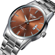 New Style Watches Men's Single-day Steel Band Watches Non-mechanical Watches Foreign Trade Watches
