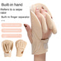 New Built-In Finger Separator, Pressure-Relieving Palm Pad, Foam Cushion, Finger Support Pad, Fatigue-Relieving Hand Protection Pad