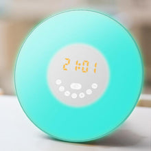 Smart Sunrise Wake-Up Light — LED Alarm Clock with FM Radio