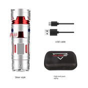 Mini LED Flashlight — USB-C Rechargeable Aluminum Torch