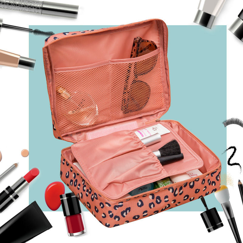 Lady Grace Premium Portable Travel Makeup Cosmetic Bags Organizer Multifunction Case for Women