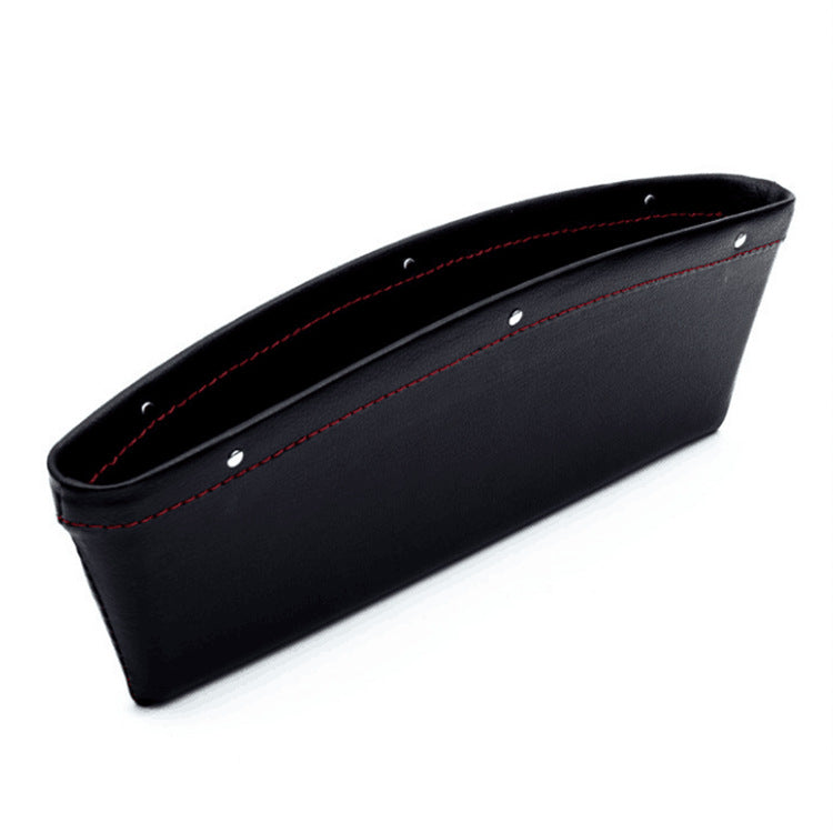 Car Organizer Box Caddy Catcher PU Leather Seat Gap Storage Bag
