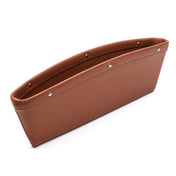 Car Organizer Box Caddy Catcher PU Leather Seat Gap Storage Bag