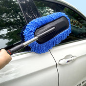Car Special Wax Trailer With Wiping Mop Duster Soft Hair Telescopic Water Long Handle Dust Duster Car Wash Brush