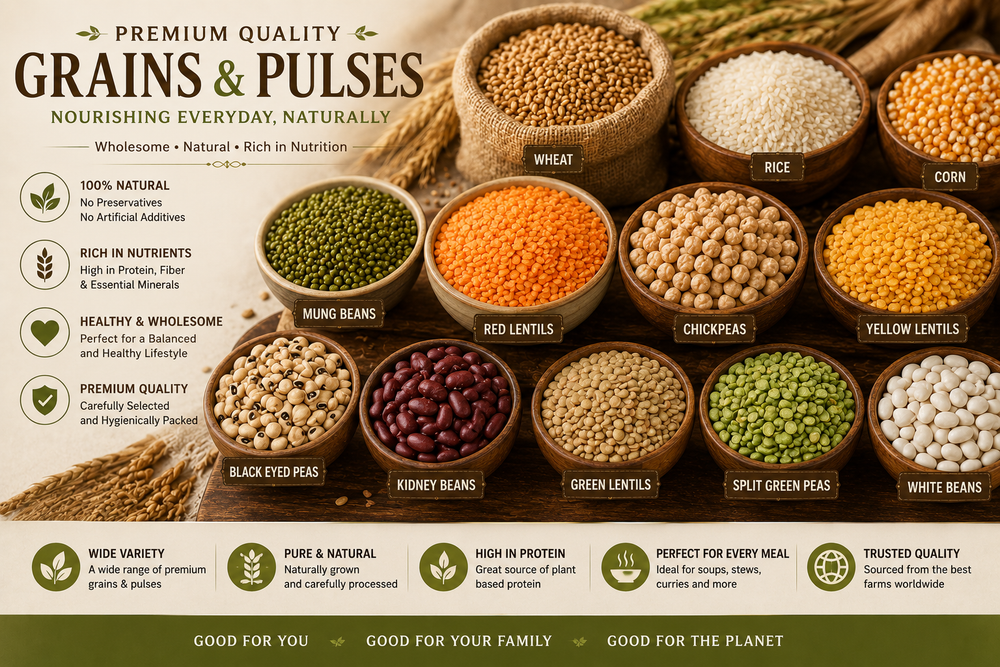 Grains & Pulses