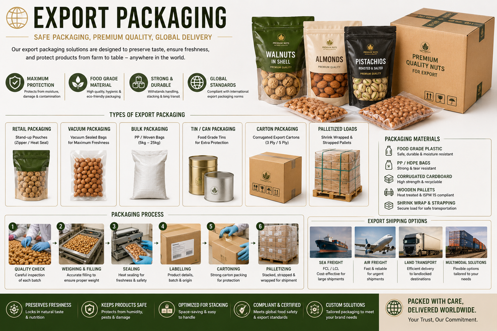 Export packaging