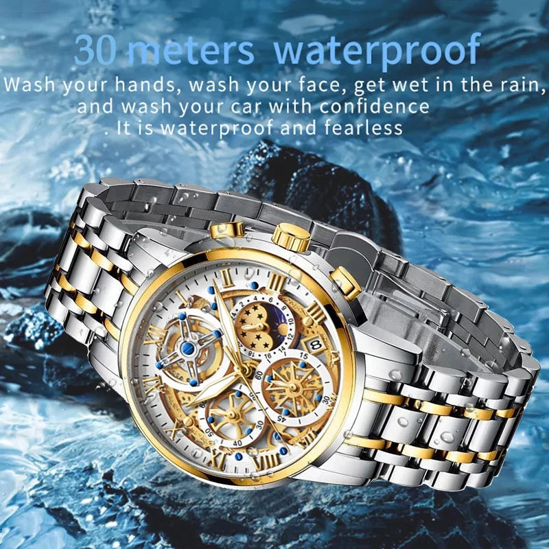 LIGE 2023 New Gold Women Watches Creative Steel Women's Bracelet Wrist Watches Ladies Fashion Waterproof Female Relogio Feminino
