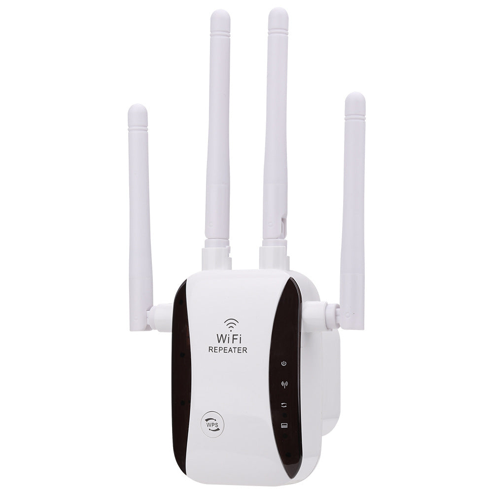WiFi Signal Booster — 4-Antenna Wireless Extender