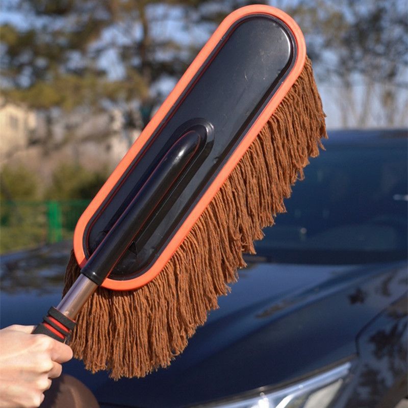 Car Duster, Car Wiping, Car Washing Tools, Full Set Of Supplies, Dust Sweeper, Car Snow Removal Wax, Trailer Brush, Soft Bristle Brush