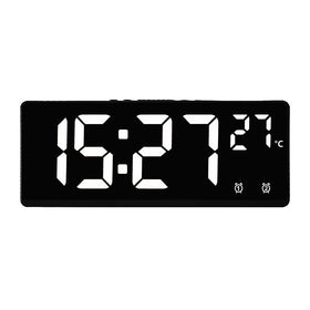 Creative Multifunctional Digital Clock, Simple Large-Screen Clock, Multiple Alarm Clocks, Student Clock, Wholesale Factory Direct Sales 6631