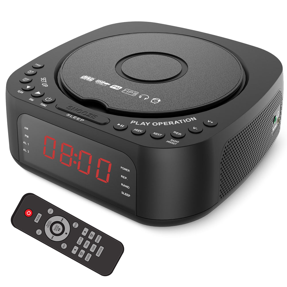 Retro CD Player — All-in-One Bluetooth Speaker Radio