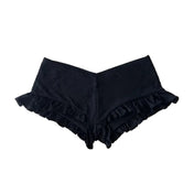 Y2K Style Striped Lace Hot Girl Shorts Women's Shorts