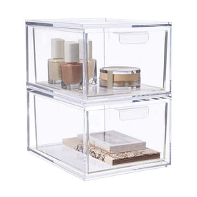 Drawer Box Storage Box Manufacturer Supply Drawer Refrigerator Storage Box With Lid Overlay