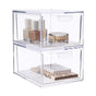 Refrigerator Drawer Storage Box — Stackable Lidded Container
