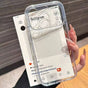 Thickened Transparent iPhone Case — Simple Soft Cover