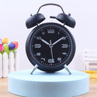 4inch Metal Ring Alarm Clock For Students To Wake Up, Silent Clock For Junior High School Students With Night Light, Special For Students thumbnail 4