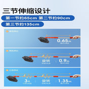 Rotating Car Wash Mop Telescopic Does Not Hurt The Car Soft Brush Long Handle Telescopic Car Brush Car Brush Car Cleaning Tool