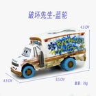Cars: Mr. Incredible, Lightning Mcqueen, Mud Wheel, Blue Wheel, Avi Alloy Toy Car Collection thumbnail 2
