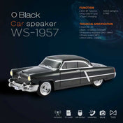 Retro Car Model Bluetooth Speaker — Classic Design Gift