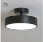 Round Copper Ceiling Lamp — Entryway & Balcony Light