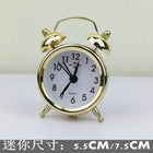 Sound Horseshoe Watch Mechanical Old-Fashioned Wind-Up Retro Nostalgic Metal Movement Creative Alarm Clock thumbnail 1