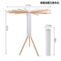 Foldable Clothes Drying Rack — Telescopic Floor-Standing Rod