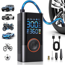 Mini Electric Bike Pump — Portable Handheld Tire Inflator