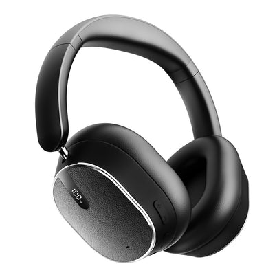 Customized Amazon's Popular High-Quality Call Noise Reduction All-In-Ear Protein Leather True Wireless Head-Mounted Bluetooth Headset