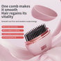 Wireless Negative Ion Hair Straightener Mini Rechargeable Hair Straightening Comb Portable Travel
