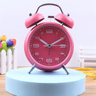 4inch Metal Ring Alarm Clock For Students To Wake Up, Silent Clock For Junior High School Students With Night Light, Special For Students thumbnail 5