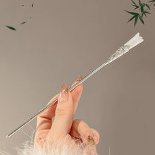 Chinoiserie Tassel Flower Hairpin — Vintage-Style Hair Accessory