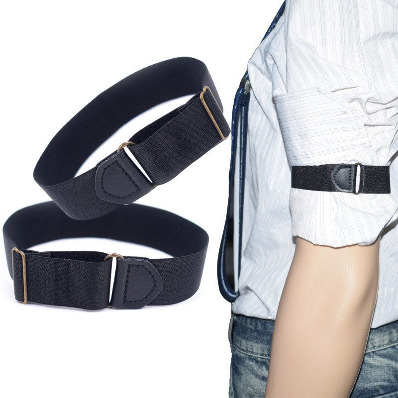 Shirt Sleeve Garters — Non-Slip Elastic Armbands