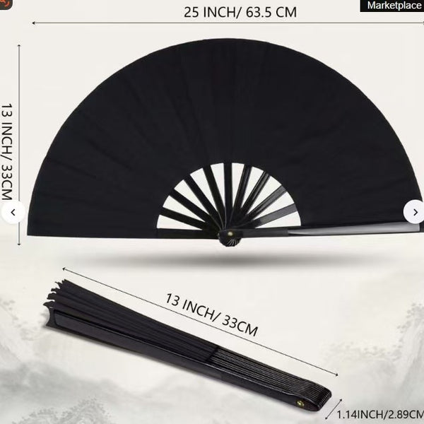 Tai Chi Practice Fan — Kung Fu Performance Dance Fan