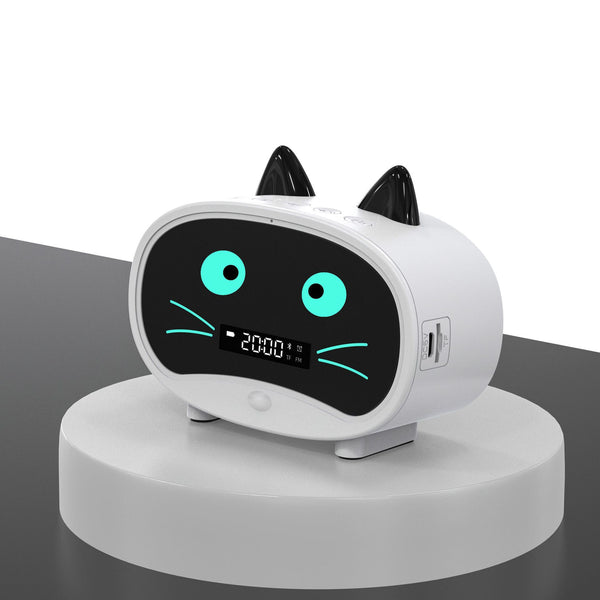Bluetooth Speaker Alarm Clock — Portable Cartoon Mini Audio