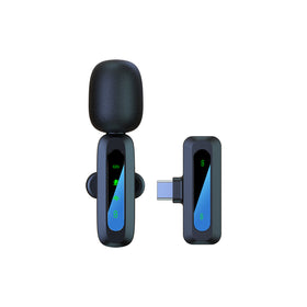 Cross-border Private Model New J3 One-to-two Wireless Collar Clip Microphone Live Radio Noise Reduction Wireless Microphone Microphone