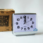 Large-Font Silent Alarm Clock — Student Bedside Clock