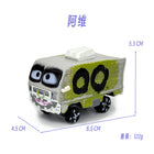 Cars: Mr. Incredible, Lightning Mcqueen, Mud Wheel, Blue Wheel, Avi Alloy Toy Car Collection thumbnail 4