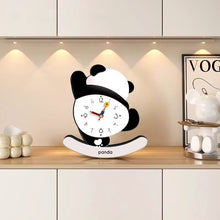 Floral Desktop Ornament Clock — Silent Table Clock Set